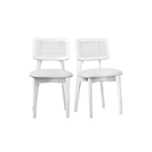 Rosense Natural Ahşap Masa Sandalye Takımı 110x110