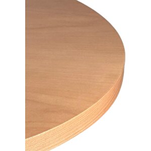 Monti Natural Ahşap Masa Sandalye Takımı 100x100