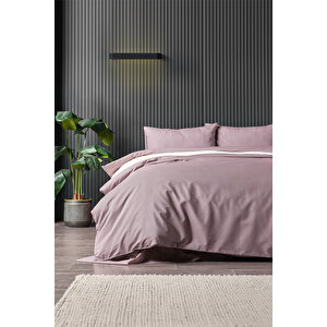 Pure Touch Nevresim Takımı Çift Kişillik Gül Kurusu