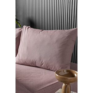 Pure Touch Nevresim Takımı Çift Kişillik Gül Kurusu