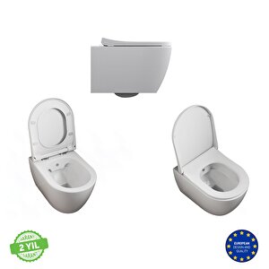 Moon Yavaş Kapanan Klozet Kapağı - Duroplast