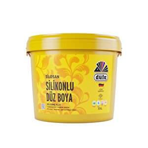 Silikonlu Düz Dış Cephe Duvar Boyası 1361 Güneş 7.5 L 1361 Güneş
