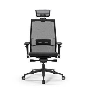 Samurai Ergonomik Fileli Yönetici Koltuğu / Ofis Sandalyesi - 30.3.15.aa Siyah