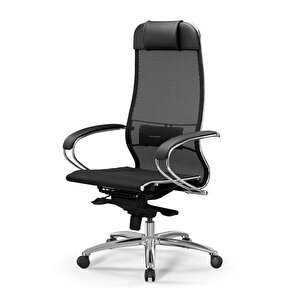 Samurai Ergonomik Fileli Ofis Koltuğu / Çalışma Sandalyesi - 5.2.1.49 Siyah Siyah