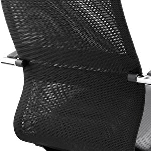 Ergolife Synchrosit 8 Ergonomik Fileli Ve Deri Ofis Koltuğu - 1b9.55.1.403  Siyah