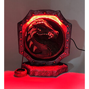 Dragon Shield Konik Tütsülük Işıklı