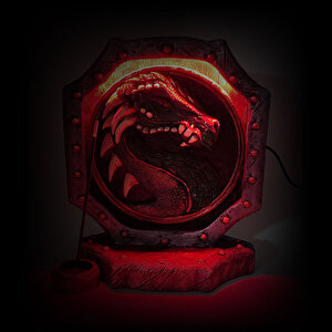 Dragon Shield Konik Tütsülük Işıklı