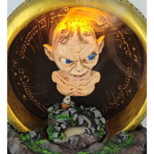 Güç Yüzüğü Gollum Geri Akış Tütsülük Ve Işıklı Mumluk