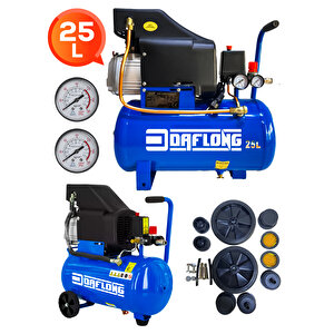 25 Lt Sessi̇z Yağsiz Hava Kompresörü