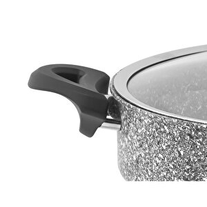 3404 Ultra Granit Basık Tencere 28cm