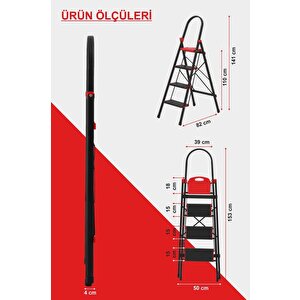 4 Basamaklı Star Geniş Basamakli Merdiven