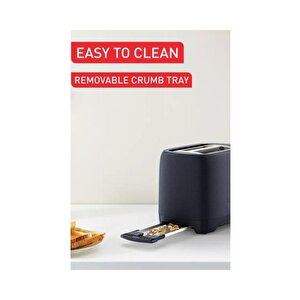Tefal Morning Ekmek Kızartma Makinesi Siyah