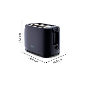Tefal Morning Ekmek Kızartma Makinesi Siyah
