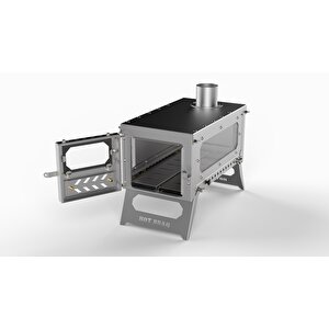 Hot Tent Inox Stove Portable Katlanabilir Kamp Sobası