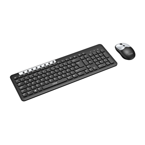 Inca Iws-599 Kablosuz Multimedya Süper Konforlu Çift Alıcılı Usb & Type-c Klavye Mouse Set