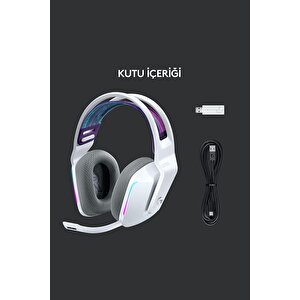 Logitech G733 Lightspeed Rgb Kablosuz 7.1 Surround Ses Oyuncu Kulaklığı - Beyaz