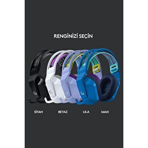 Logitech G733 Lightspeed Rgb Kablosuz 7.1 Surround Ses Oyuncu Kulaklığı - Beyaz