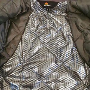 Reflektörlü Su Geçirmez Termal Softshell İş Montu Sarı