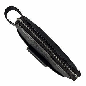 Diga Hakiki Deri 3006 Dopp Kit El Çantası Kahve