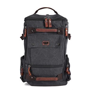 Ççs London 51564 Xl Kanvas Sırt Çantası Siyah