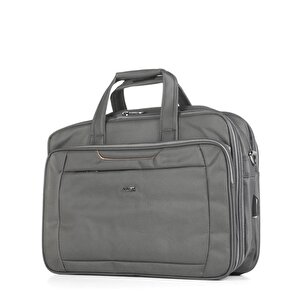Ççs 71241 Omuz Askılı Laptop Ve Evrak Çantası Gri