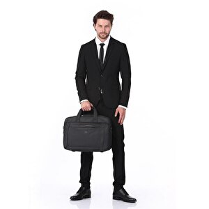 Ççs 71241 Omuz Askılı Laptop Ve Evrak Çantası Gri