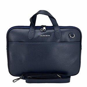 London 71455 Vegan Laptop Evrak Çantası 13 İnç Lacivert