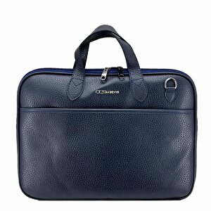 London 71455 Vegan Laptop Evrak Çantası 13 İnç Lacivert