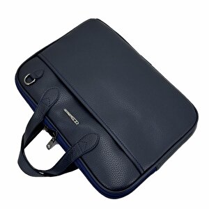 Ççs London 71455 Vegan Laptop Evrak Çantası 13 İnç Lacivert