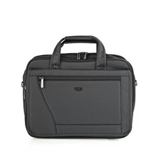 71441 Körüklü Laptop Ve Evrak Çantası Siyah