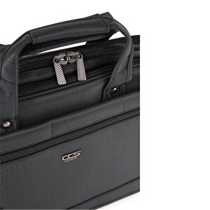Ççs 71441 Körüklü Laptop Ve Evrak Çantası Siyah