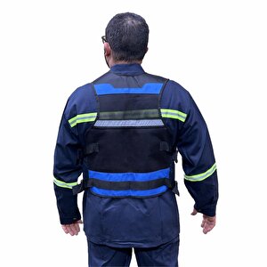 Elektrikçi Tekniker İnşaatçı Alet Ve Takım Yeleği Vücut Çantası