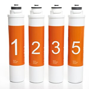 Waterlife Filtre 5 'li Set Waterlife Su Arıtma Filtresi Uyumlu 533715558