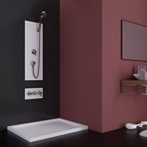 150x80x6 Diktörtgen Flat Duş Teknesi