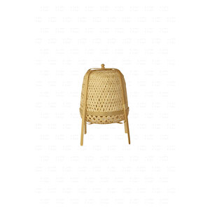 Knixhult Bohem Bambu Masa Lambası, Yer Lambası 35 Cm - İskandinav, Modern, Rattan, Aydınlatma