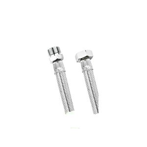 Paslanmaz Çelik Kalın Flex Hortum Termosifon Bağlantı Hortumu 1/2 (erkek) × 1/2 (dişi)