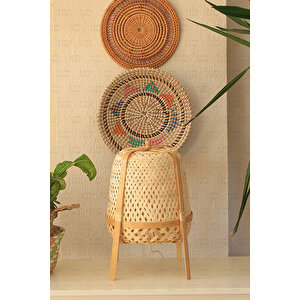 Knixhult Bohem Bambu Yer Lambası 66 Cm - İskandinav, Modern, Rattan, Aydınlatma