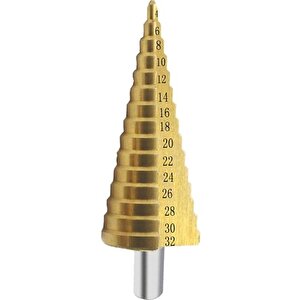 Paslanmaz Kademeli Matkap Ucu Sac Delme Uç 4- 32 Mm Okan Hirdavat