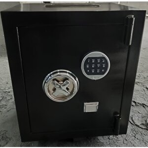 Kumbaralı Montajlı 60cm Çelik Kumbara Para Kasasi Şi̇freli̇