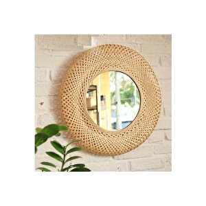 Bohem Sinnerlig Bambu Ayna - Iskandinav, Modern, Rattan