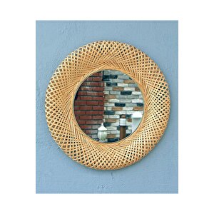 Bohem Sinnerlig Bambu Ayna - Iskandinav, Modern, Rattan