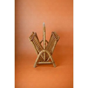 Bohem Rattan Dikdörtgen Gazetelik Ve Dekoratif Dergilik, Iskandinav, Modern,