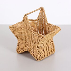 Bohem Rattan Yıldız Çatallık Ve Kaşıklık, Iskandinav, Modern