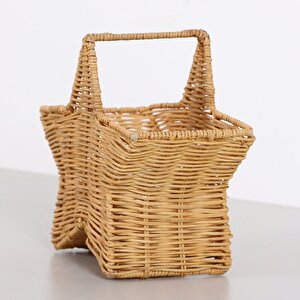 Bohem Rattan Yıldız Çatallık Ve Kaşıklık, Iskandinav, Modern