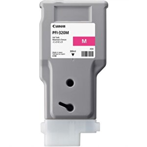 Feyza Bilişim® Canon Pfi-320 M (magenta) Kırmızı Plotter Orijinal Mürekkep Kartuş 300 Ml. (2892c001)