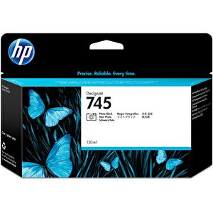 Feyza Bilişim® Hp 745 Photo Black 130 Ml. Fotoğraf Siyahı Orijinal Plotter Designjet Mürekkep Kartuşu (f9j98a)