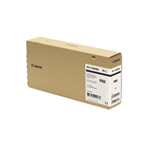 Feyza Bilişim® Canon Pfi-1700 Pbk (photo Black) Fotoğraf Siyahı Plotter Orijinal Mürekkep Kartuş 700 Ml. (0775c001)