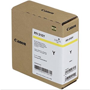 Feyza Bilişim® Canon Pfi-310 Y (yellow) Sarı Plotter Orijinal Mürekkep Kartuş 330 Ml. (2362c001)