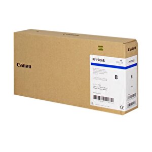 Feyza Bilişim® Canon Pfi-706 B (blue) Mavi Plotter Orijinal Mürekkep Kartuş 700 Ml. (6689b001)
