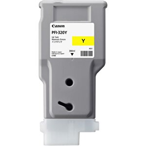 Feyza Bilişim® Canon Pfi-320 Y (yellow) Sarı Plotter Orijinal Mürekkep Kartuş 300 Ml. (2893c001)